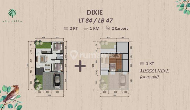 Uas Lahan 100 Ha Skyville Residence Terus Berkembang Rumah 1 Lantai  DP Ringan Harga Mulai 400 Jutaan 2
