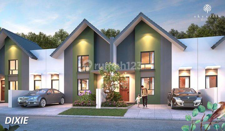 Uas Lahan 100 Ha Skyville Residence Terus Berkembang Rumah 1 Lantai  DP Ringan Harga Mulai 400 Jutaan 1