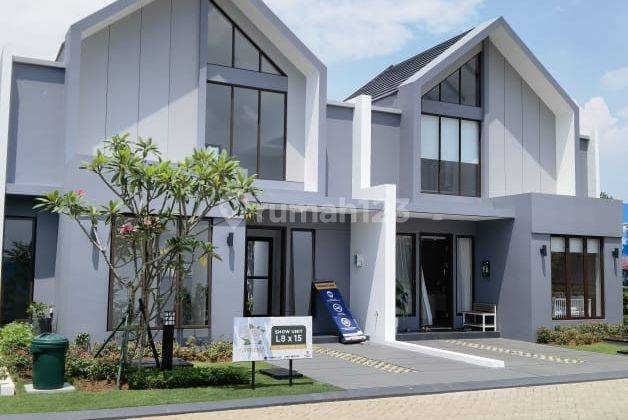 Dijual rumah baru cluster gardenia paramount petals bitung curug 1