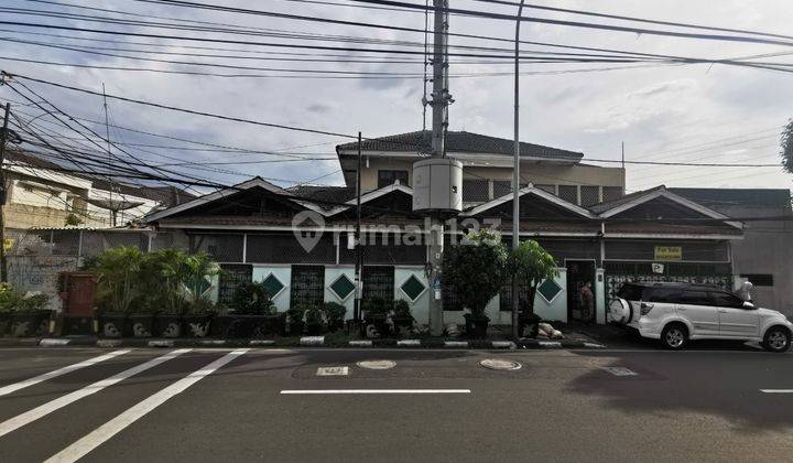 Rumah Pinggir Jalan Murah, Komersial Cempaka Putih Jakarta Pusat 1