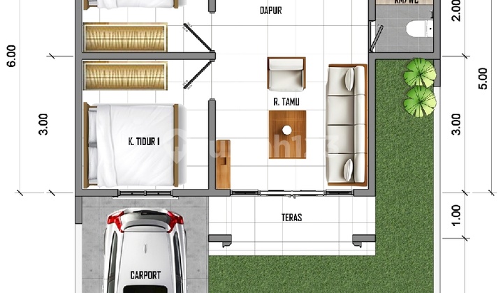 5 Menit Bandara YIA Rumah Dijual Dekat Jl. Kyai Ronggo Pengasih 2