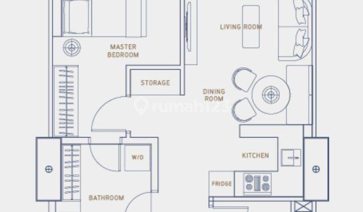 Disewakan Apartment South Quarter Residence Tb Simatupang 1