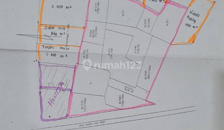 Disewakan Tanah Komersial di Lingkar Luar Jakbar 1