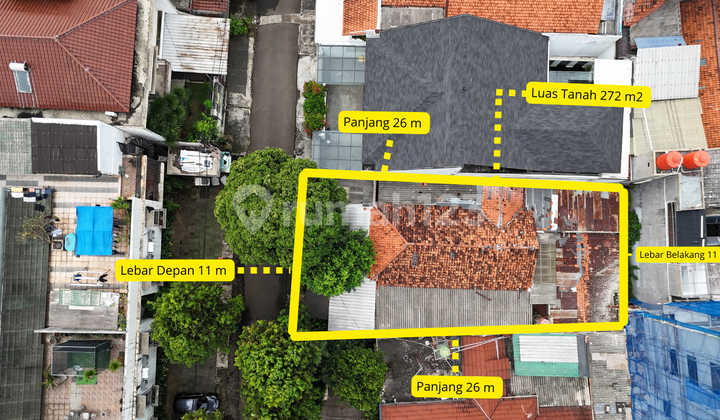 DIJUAL RUMAH DI GANDARIA KEBAYORAN BARU JAKARTA SELATAN 