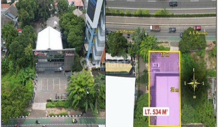 Dijual Gedung Strategis Di Jl. S. Parman, Palmerah, Jakbar 1