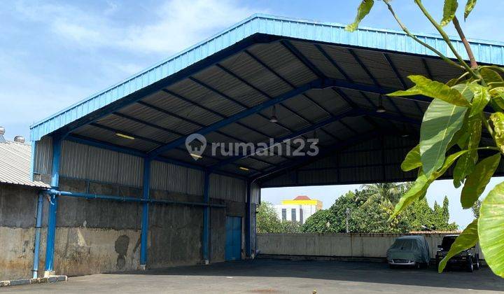 Gudang Akses Tol, Ceiling 7meter Bebas Banjir di Jakarta Timur 2