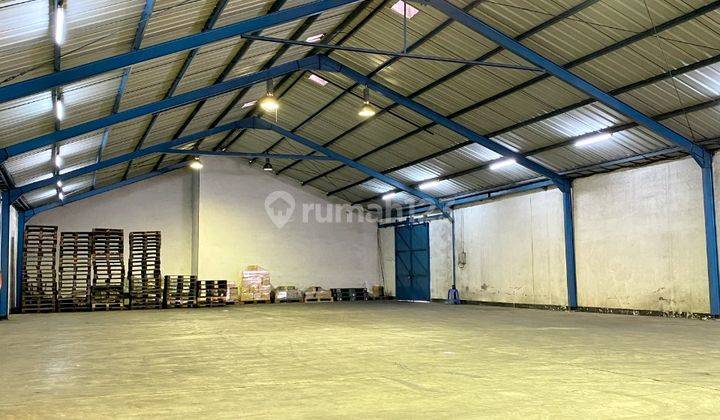Gudang Akses Tol, Ceiling 7meter Bebas Banjir di Jakarta Timur 7