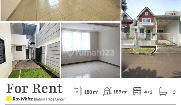 Disewa Rumah Baru Renov Dekat Bintaro Plaza  1