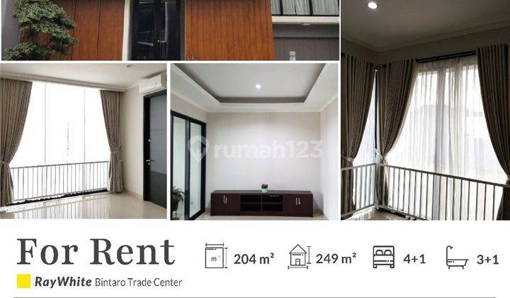 Disewa Rumah Modern Siap Huni di Kebayoran Symphony Bintaro 1