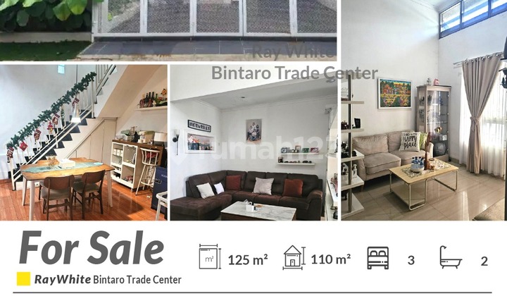 For Sale! Rumah Cantik Siap Huni di Cluster Serua Ciputat - Harga Nego! 2