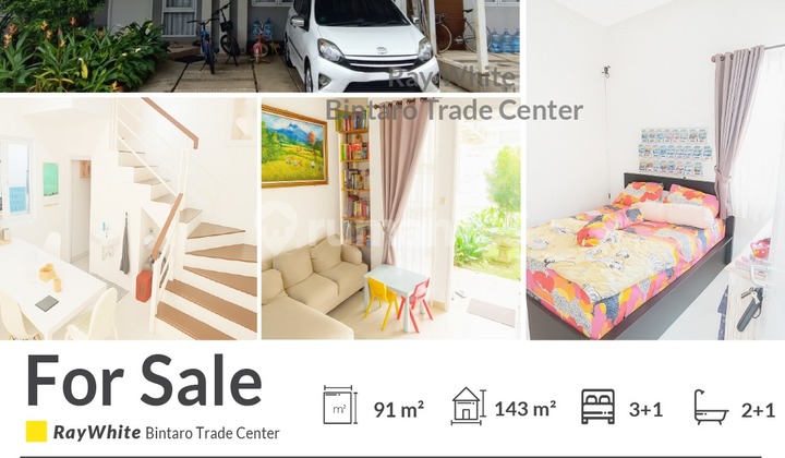 Rumah Modern Minimalist di Cluster One Gate Pondok Aren - Harga Nego! 2