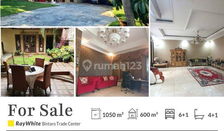 Dijual Rumah Luas Halaman Luas Dekat Senayan Bintaro Sektor 9 2