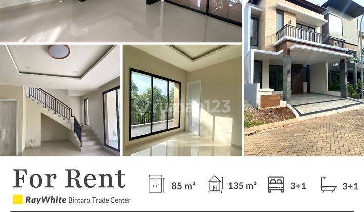 Disewa Rumah 2 Lantai Dan Strategis di Discovery Bintaro Sektor 9 1