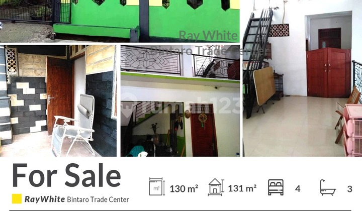 Harga Nego! Rumah Murah di Villa Dago Ciputat 2