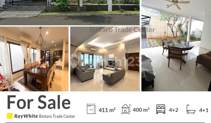 For Sale! Rumah Bintaro Jakarta Selatan - Luas dan Siap Huni 2