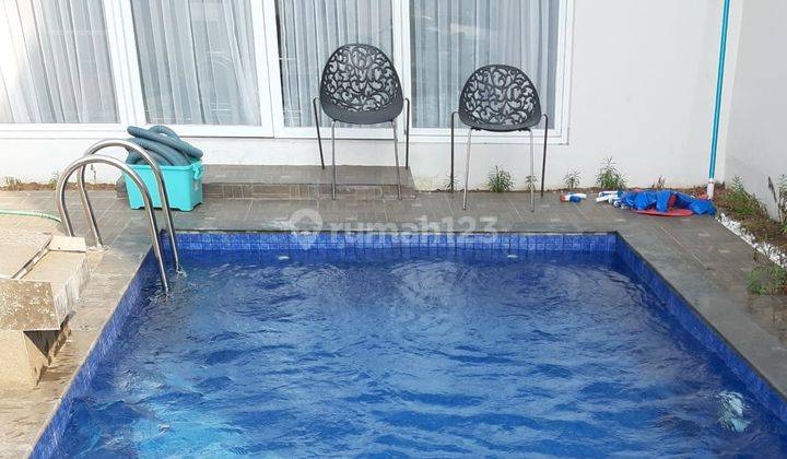 Rumah Modern 2 Lantai Ada Pool di Discovery Bintaro Sektor 9  2