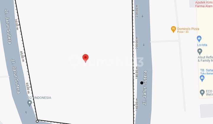 Dijual Lahan Commercial Prime Alam Sutera Tangerang Dijual Lahan Commercial Prime Alam Sutera Tangerang