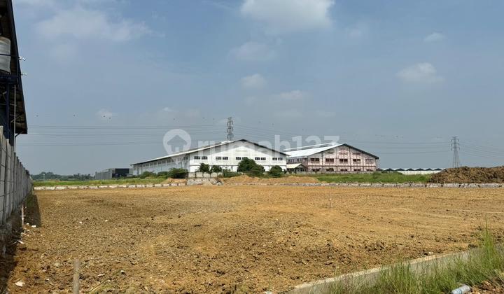 For Sale Kavling Industri Dalam Kawasan Industri Modern Blessindo, Legok, Tangerang. 