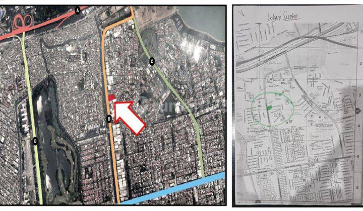 Disewakan Tanah Sunter Lokasi Sangat Strategis Jalan Utama 2