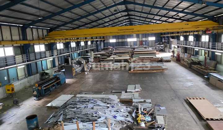 Dijual Workshop Gudang Jl. Raya Hankam Bekasi Tepat di Jalan Raya dan Dapat Dilalui Kontainer