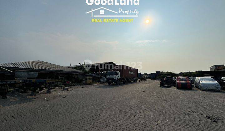 Disewakan Lahan Kosong Cocok Untuk Pool Container, Bus, Mobil, Gudang Lokasi Tanjung Priok Jakarta Utara 1