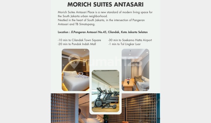 For Rent New Apartment in Antasari Type Studio Executive 2