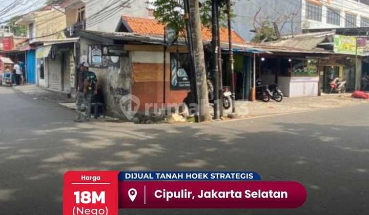 Dijual Tanah Hook di Cipulir Surat-Surat Lengkap
