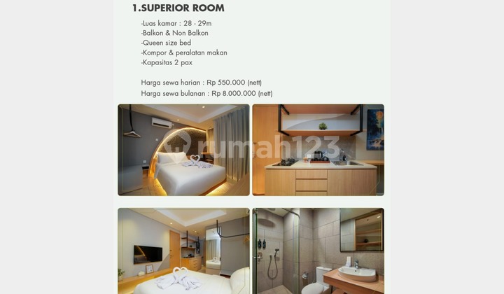 For Rent New Apartment In Antasari Type Studio