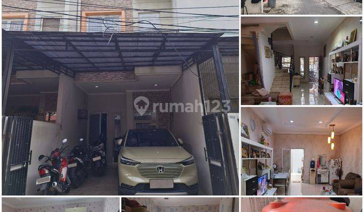 Rumah 3 lantai masih dihuni di komplek kebon raya duri kepa jakarta barat 1