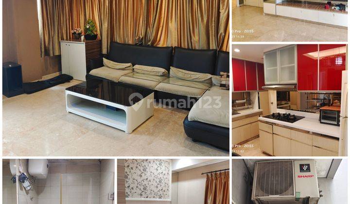 Apartemen Royal Mediterania Garden Tower Marigold 3br+1 Lantai Bawah Semi Furnish Tanjung Duren Jakarta Barat 1