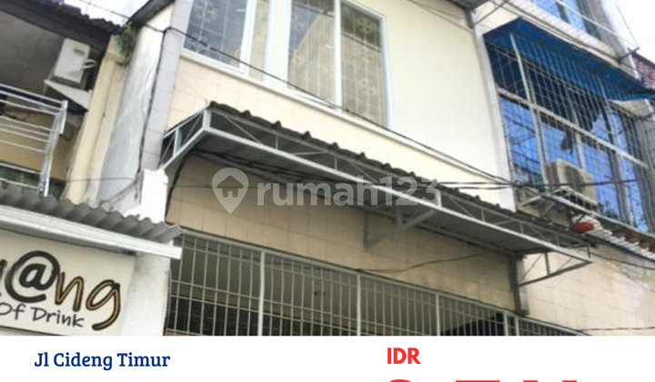 Nvtds0058 Rumah Kos 3,5 Lantai Belum Aktif di Daerah Cideng Timur Jakarta Pusat