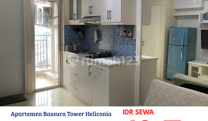 Tan004 Apartemen Bassura 2Br Tower Heliconia Lantai 8 Furnish, Pasar Gembrong, Jakarta Timur 1
