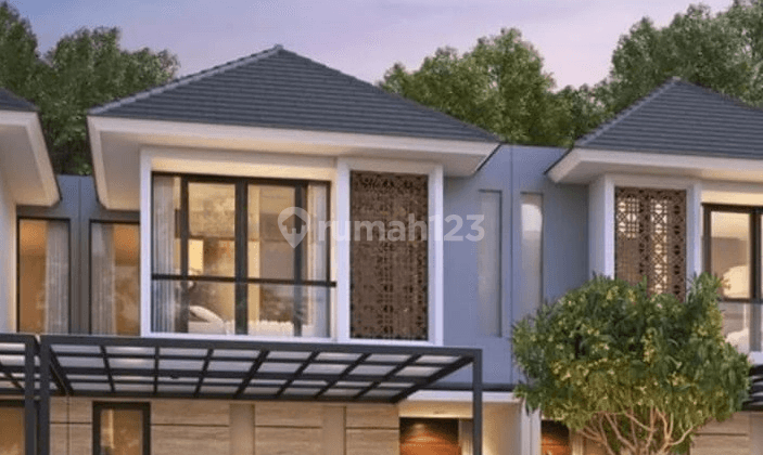 Rumah 2 Lantai Baru Unfurnished HGB di Darmo Permai Utara , Surabaya 1