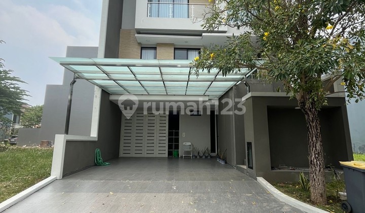 Rumah Dijual Pakuwon Indah The Mansion Surabaya Full Furnished Minimalis