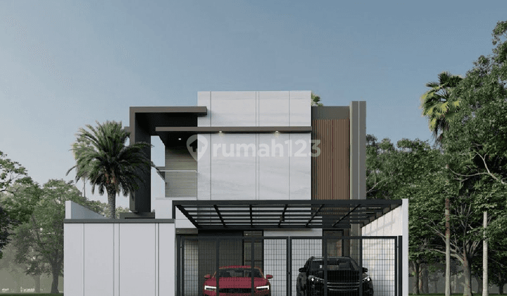 Rumah Dijual Baru Gress Sutorejo Indah Modern Tropical Surabaya 2