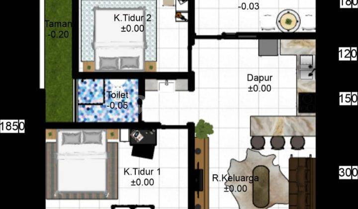 RUMAH MEWAH BONUS KOLAM RENANG SEPUTAR BSB NGALIYAN 2