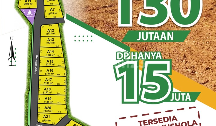 Tanah Murah Cashbanck 8 Juta Di Ngrembel Gunung Pati Semarang