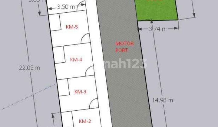 Boarding House Near Unika Bsb Mijen Campus 2