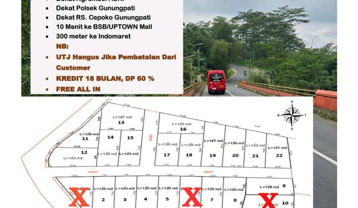 Free of Charge Land Near Gunung Pati Hospital 1