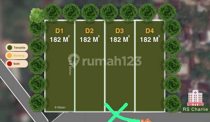 Land Can Be Mortgaged Without Down Payment Near Cangkiran Terminal Semarang 2