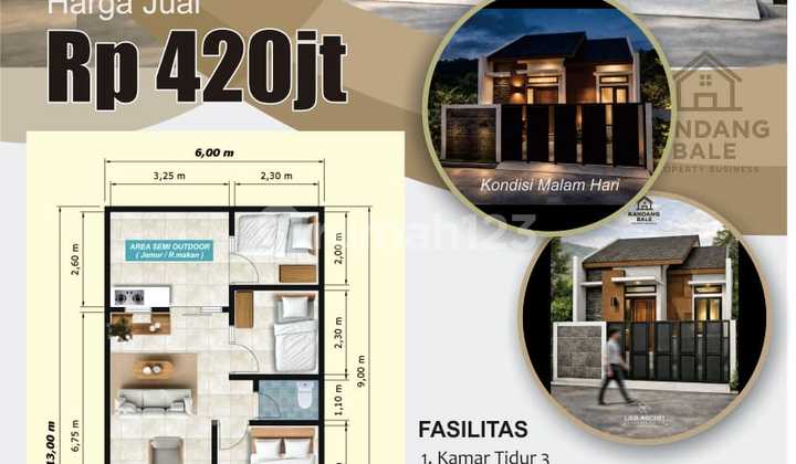 3 KT 1 Bathroom House Area Cileunyi 3 KT 1 Bathroom House Area Cileunyi