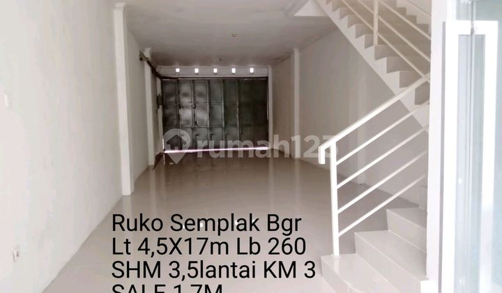 Shop House Near Mcd Semplak Bogor 1