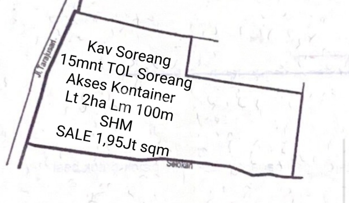 Kavling TOL Soreang 1