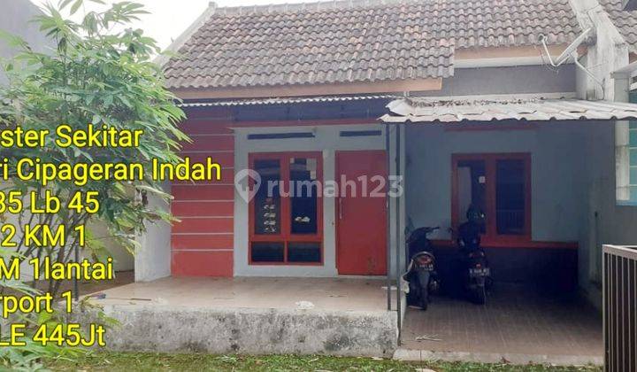 Rumah Cluster dekat Puri Cipageran Indah 1