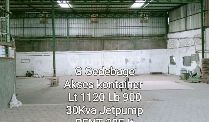 Gudang Gedebage parkiran luas DEKAT SUMMARECON Gudang Gedebage parkiran luas DEKAT SUMMARECON