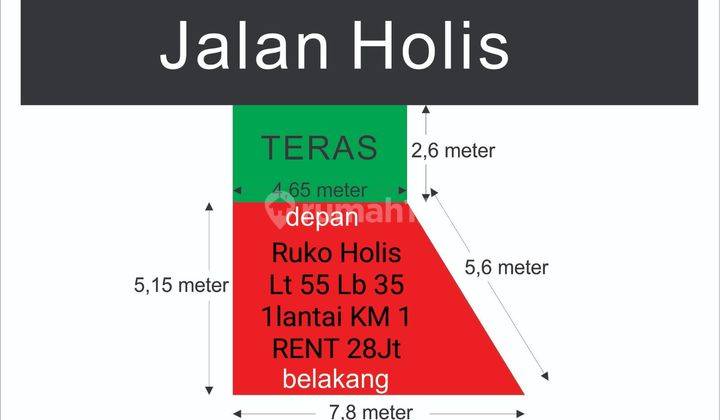 Ruko Mainroad Holis 1