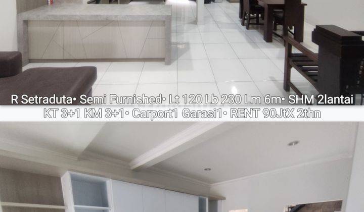 Rumah Furnished Setraduta 1