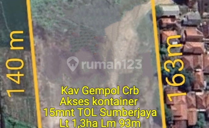 Industrial Leasehold Plot in Cirebon Industrial Leasehold Plot in Cirebon