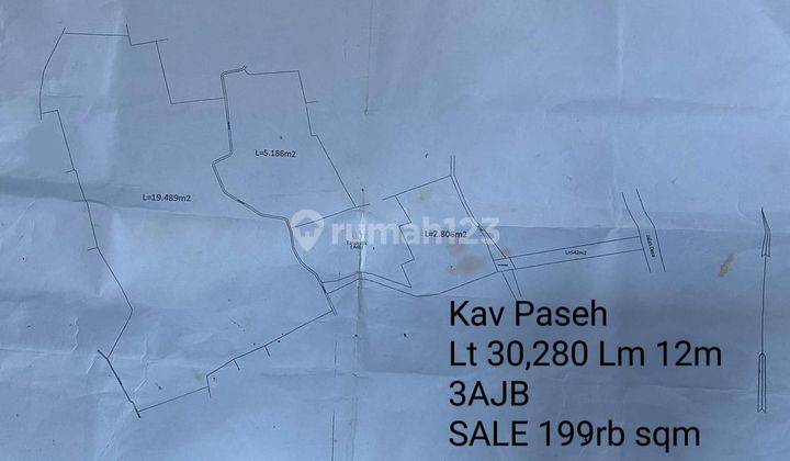 Kav Cikancung Paseh dan sekitarnya  2