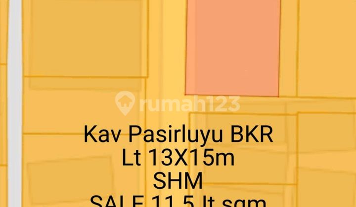 Kavling Pusat Kota Pasirluyu Bkr Dan Sekitarnya